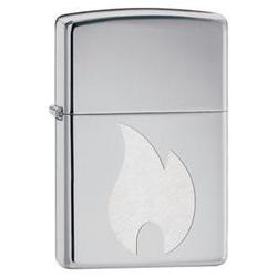 Zippo High Polish Chrome, Flame