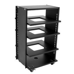 Holovision ROLL-42S 42 Rolling Stereo Equipment Racks