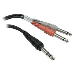 Hosa Audio Insert Cable - 1 x Phono - 2 x Phono - 3.28ft