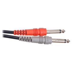 Hosa Standard Stereo Interconnect Cable - 2 x Phono Stereo - 2 x Phono Stereo - 9.84ft (CPP-203)