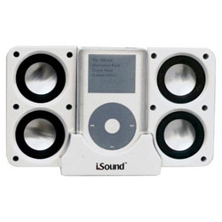 i.SOUND I.Sound Mini 4-Driver Foldable Portable Speakers (DGUN-835)