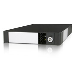 Icy Dock ICY DOCK U6-1S-WBC 3.5 SATA I/II/IDE to Firewire 800/USB 2.0 External HDD Enclosure - Black