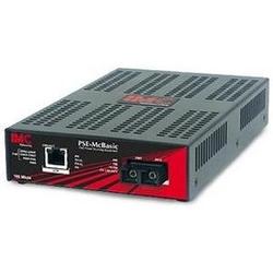 IMC NETWORKS CORP. IMC PSE-McBasic Standalone Media Converter - 1 x RJ-45 , 1 x ST Duplex - 100Base-TX, 100Base-FX