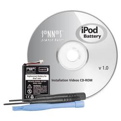 SONNET TECHNOLOGIES INTERNAL REPLACEMENT BATTERY F/IPOD MINI W/TOOLS/VIDEO