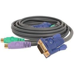 IOGEAR KVM Cable - 10ft - Black