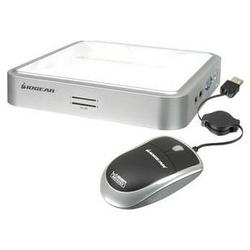 IOGEAR MiniView 4-Port USB KVM with Laser Mouse - 4 x 1 - 8 x Type B USB, 4 x HD-15 Video, 4 x Mini-phone Audio Out