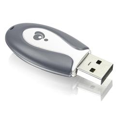 IOGEAR IOGear 2.0 USB 2.4GHz Wireless Bluetooth Adapter with Enhanced Data Rate