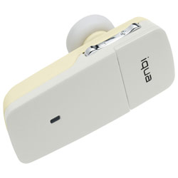 IQUA UNIV BHS-603 BT HEADSET WHITE - 81962VRP