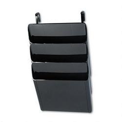 RubberMaid Im ge® Hot File® 3-Pocket Hanging File Set for Partitions, Letter Size, Ebony (RUB18681)