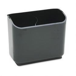 RubberMaid Im ge® Series Pencil Holder, 4-7/8w x 2-1/2d x 4h, Black (RUB15116)