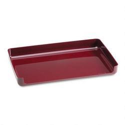 RubberMaid Im ge® Series Side Load Stacking Desk Tray, Legal Size, Burgundy (RUB15092)