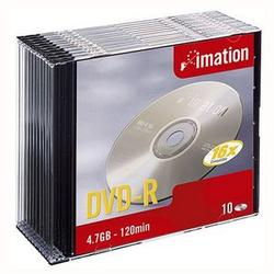 IMATION ENTERPRISES CORP Imation 16x DVD-R Media - 4.7GB - 10 Pack