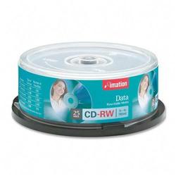IMATION ENTERPRISES CORP Imation 4x CD-RW Media - 700MB - 120mm Standard - 25 Pack