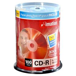 IMATION Imation 52x CD-R Media - 700MB - 100 Pack (26313)