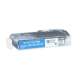 Elite Image Ink Tank, For Canon BJ6000, 520 Page Yield, Cyan (ELI75202)