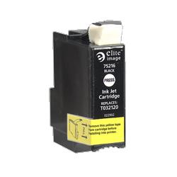 Elite Image Inkjet Cartridge, For Epson C80/N, 1240 Page Yield, Black (ELI75216)