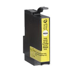 Elite Image Inkjet Cartridge, For Epson C80/N, 420 Page Yield, Yellow (ELI75242)