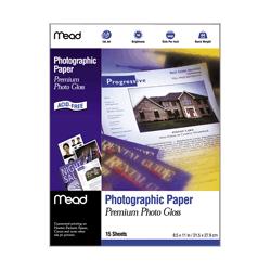 Mead Westvaco Inkjet Paper, 44 lb., 92 Brightness, 10/Pack, Glossy White (MEA39024)