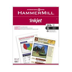 Hammermill Inkjet Paper, 8-1/2 x11 , 24lb., 96 Bright, 500/Pack, White (HPG105050)