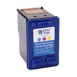 Elite Image Inkjet Printer Cartridge, 390 Page Yield, Tri-Color Ink (ELI75230)