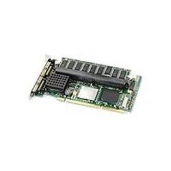 INTEL Intel Ultra320 SCSI RAID Controller - 128MB ECC DDR SDRAM - - Up to 320MBps per Channel - 2 x 68-pin VHDCI (mini-Centronics) Ultra320 SCSI - SCSI External,