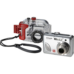 Intova International Innovations IC-600 Digital Camera - Silver - 4x Digital Zoom - 2.4 Active Matrix TFT Color LCD