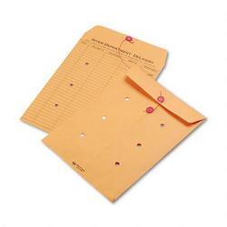 Quality Park Products Interoffice Envelopes, Kraft String-Tie, Printed One Side, 9 x 12, 100/Carton (QUA63462)