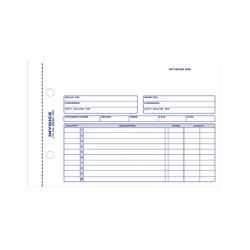 Rediform Office Products Invoice Form, 3 Part, Carbonless, Invoice, 5-1/2 x7-7/8 (RED7L706)