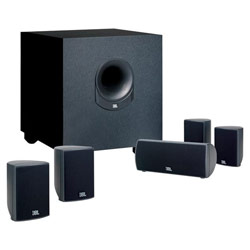 JBL SCS-145.5BK 5.1 Channel Surround Cinema Speaker System