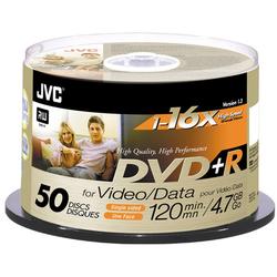 Jvc JVC 16x DVD+R Media - 50 Pack