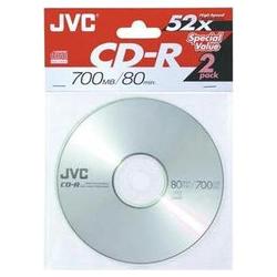 Jvc JVC CD-R Media - 700MB - 2 Pack