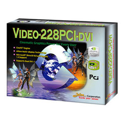 JATON Jaton Video-228PCI-DVI Graphics Card - 128MB 64bit