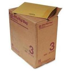 Anle Paper/Sealed Air Corp. Jiffy® Rigi Bag® Fiberboard Mailers, Traditional #3, 8-1/2 x 13, 200/Carton (SEL49386)