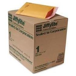 Anle Paper/Sealed Air Corp. Jiffylite® Kraft Bubble Mailers, Self-Seal Close, Bulk Pack, 7-1/4x12, 100/CT (SEL39092)