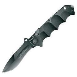 Boker Jim Wagner Rbb, Black Aluminum Handle, Comboedge