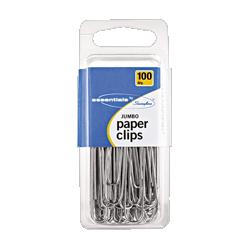 Swingline/Acco Brands Inc. Jumbo Paper Clips, 60 Count, Vinyl Coated, Asst. Colors (SWI71748)