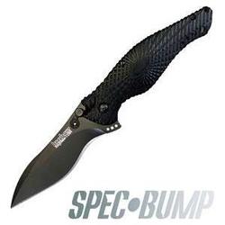 Kershaw K.o. Spec Bump, Black G10 Handle, Black Blade, Plain