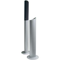 KEF HTS5001 Floor Stands Silver (Pr) for HTS-5001 Satellites