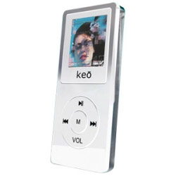 iceTECH, USA KEO (MP-833) iceTECH mp4 mp3 media player (white)