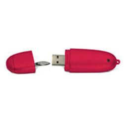 Kanguru Solutions Kanguru 8GB Micro Drive U2-KMD USB 2.0 Flash Drive - 8 GB - USB (AES-KMD-8G-RED)