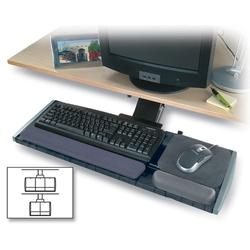 KENSINGTON TECHNOLOGY GROUP Kensington 60067 Underdesk Adjustable Keyboard Platform - 0.75 x 30.5 x 10.25 - Black (60067)