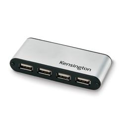 KENSINGTON TECHNOLOGY GROUP Kensington PocketHub USB 2.0 - 4 x 4-pin Type A USB 2.0 - USB, 1 x 4-pin Type A USB 2.0 - USB - External