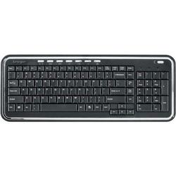 KENSINGTON TECHNOLOGY GROUP Kensington SlimType Keyboard - USB - 104 Keys - Black, Silver