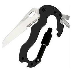 Kershaw Carabiner Tool, Black Body, Comboedge