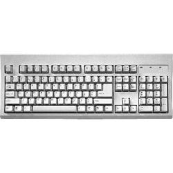 KEYTRONICS KeyTronicEMS E05366P1 Keyboard - PS/2 - 104 Keys - Beige