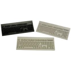 KEYTRONICS KeyTronicEMS E06101P1 Keyboard - PS/2 - 104 Keys - Beige