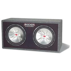 Kicker DCVR122 -- 2 Ohm Dual 12in CompVR Vented Enclosure 05DCVR122