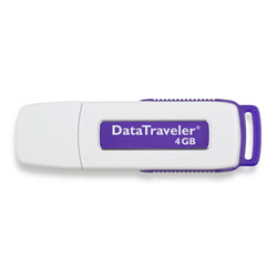 Kingston 4GB DataTraveler USB 2.0 Flash Drive - 4 GB