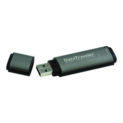 Kingston 8GB DataTraveler Secure USB 2.0 Flash Drive - 8 GB - USB
