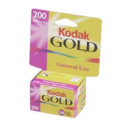 Eastman Kodak Film Kodacolor Gold Film, 35 mm, 200 ASA, 24 Exposure (KOD6034185)